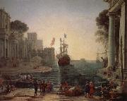 Claude Lorrain Ulysses Kerry race will be the return of her father Dubois oil painting on canvas